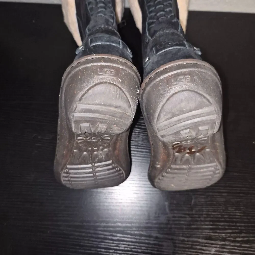 Ugg Black and Grey Boots